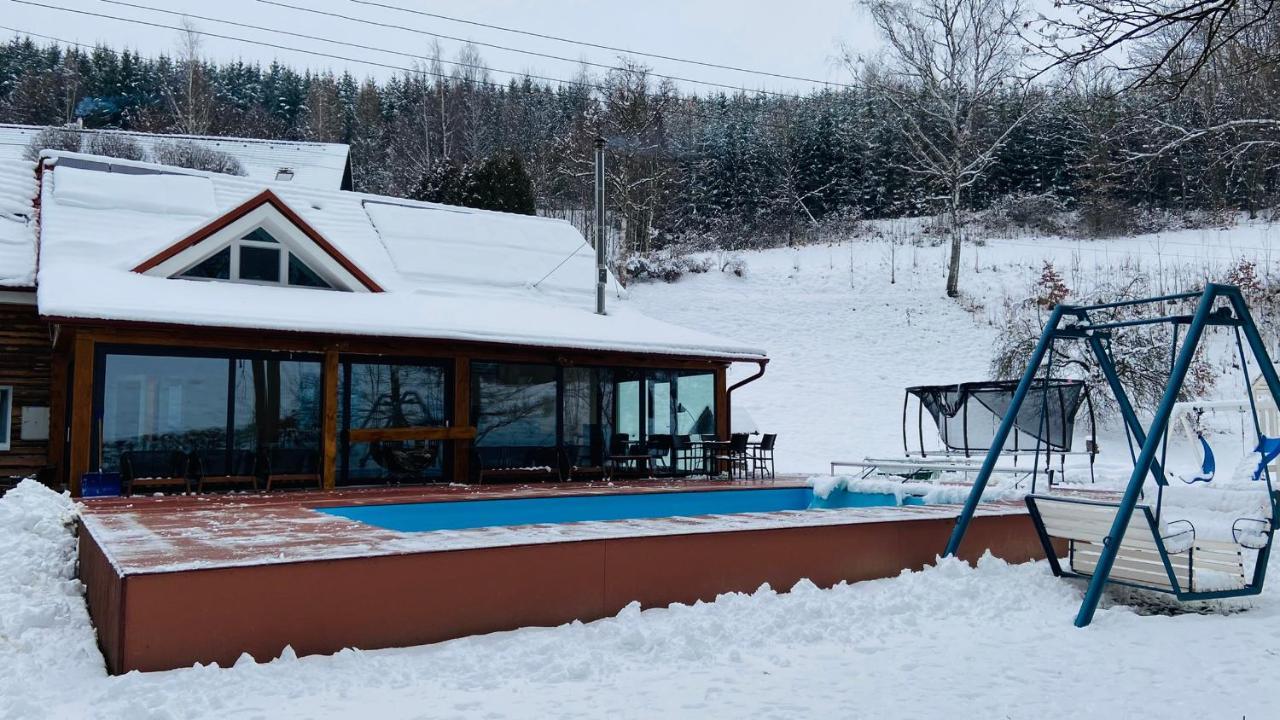 Chalupa U Bohumila Rybna nad Zdobnici Exteriör bild